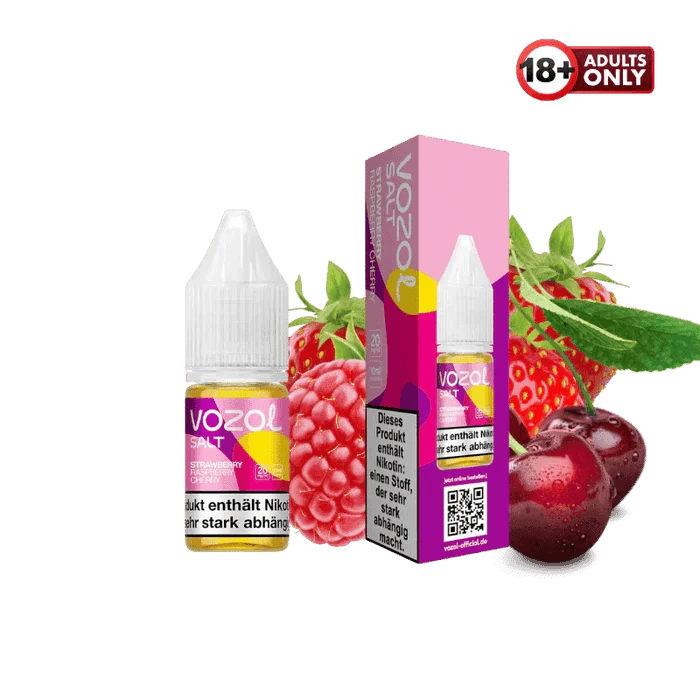 Vozol Liquid Strawberry Raspberry Cherry - EdenVape24